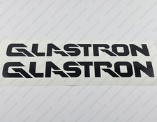 GLASTRON BOOT LOGO AUFKLEBER STICKER 16" x 2,1" 2 Stk.