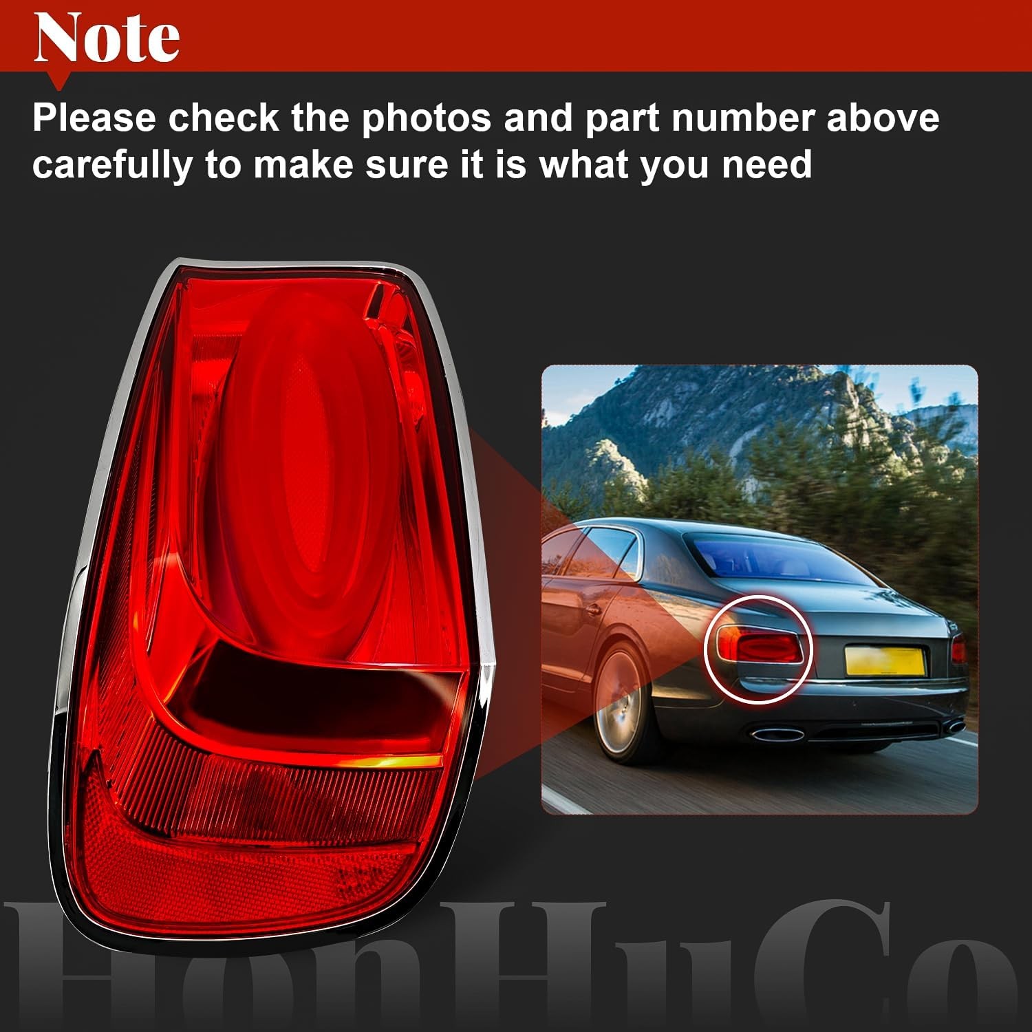 Bentley Flying Spur 2014-2019 Rear Left Brake light
