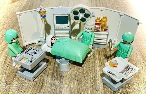 3459 Playmobil hospital: hospital room / operating room