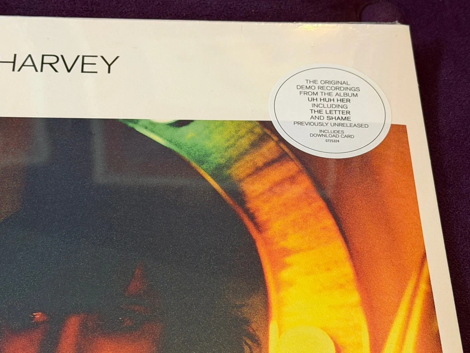 ROCK / PJ Harvey: 'Uh Huh Her - Demos' 12"  Black Vinyl  (Sealed) - Image 2 of 4