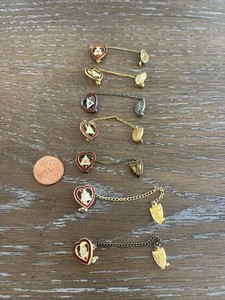Vintage Women of the Moose Pin-Lot Of 7