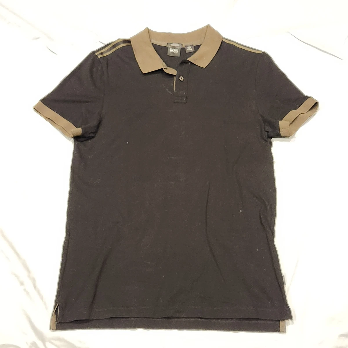 Hugo Boss Camiseta de manga corta con cuello redondo para hombre