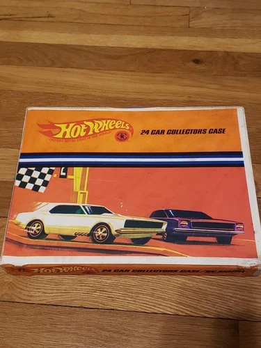 1967 Hot Wheels 24 Car Collectors Case Mattel Redline Case Vintage