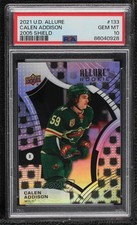 2021 Upper Deck Allure Rookies 2005 NHL Calen Addison PSA 10 GEM MT Shield 0v2l