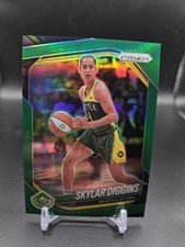 2025-26 WNBA Prizm #123 Skylar Diggins Green Prizm Storm