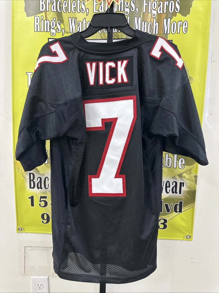 Camiseta deportiva Mitchell & Ness auténtica de Michael Vick Falcons (2002) para hombre talla 40-M Foto 2 de 4