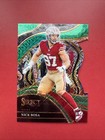 2023 Panini Select Club Level Nick Bosa #230 Green Prizm Die-Cut /5