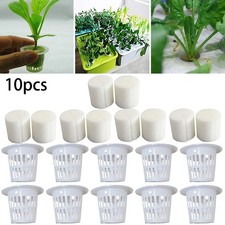 10pcs Hydroponics Plant Grow Net Cup Mesh Pot Basket Flower Plant Growing Cup 0.77 per sponge