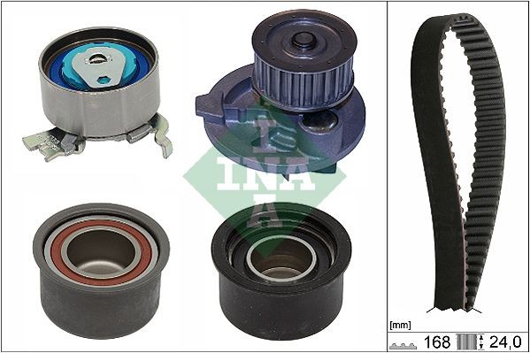 NEU - Schaeffler INA 530044430 Wasserpumpe + Zahnriemensatz FüR Opel-image