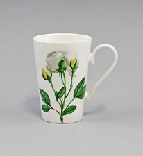 9952332 Porcelain Mug/Cup Decor Rose Yellow Jameson&tailor 3 1/8x4 5/16in