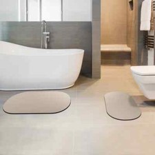 Innovative Non-Slip Bath Mat Diatomaceous Earth Bathroom Shower Rugs