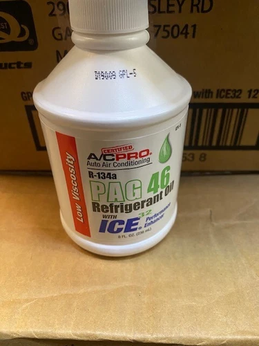 A/C Certified Pro PAG 46 Refrigerant Oil with Ice 32 8oz