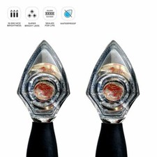 Oxford  Motorcycle Nano Clear LED Indicators Repeaters Fits Kawasaki GPZ900