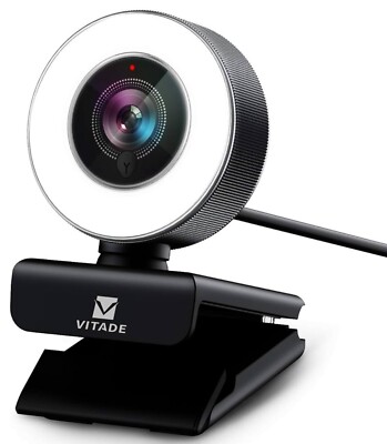 Vitade 960 1080p USB Pro PC Webcam - Black