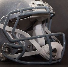 Casco de fútbol americano Oakland Raiders NFL Riddell Speed CU-S2BD-SW máscara facial/guardabarros