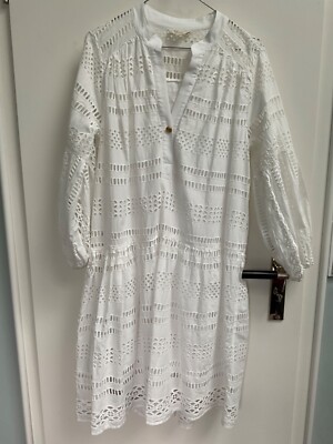 NEJMA Kleid weiß Lochspitze S/M 38 40 neu! Lemoni Kori NP 199.-