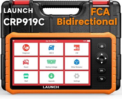 LAUNCH Bidirektionales Diagnose-Tool CRP919C Lite Auto-Scanner 4k+ Active Test