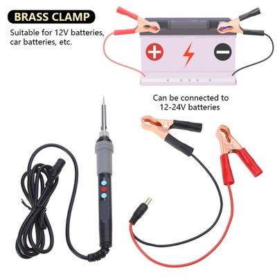 DC12v 24v Electric Soldering Iron Low Voltage Internal Heating with Brass Clamps