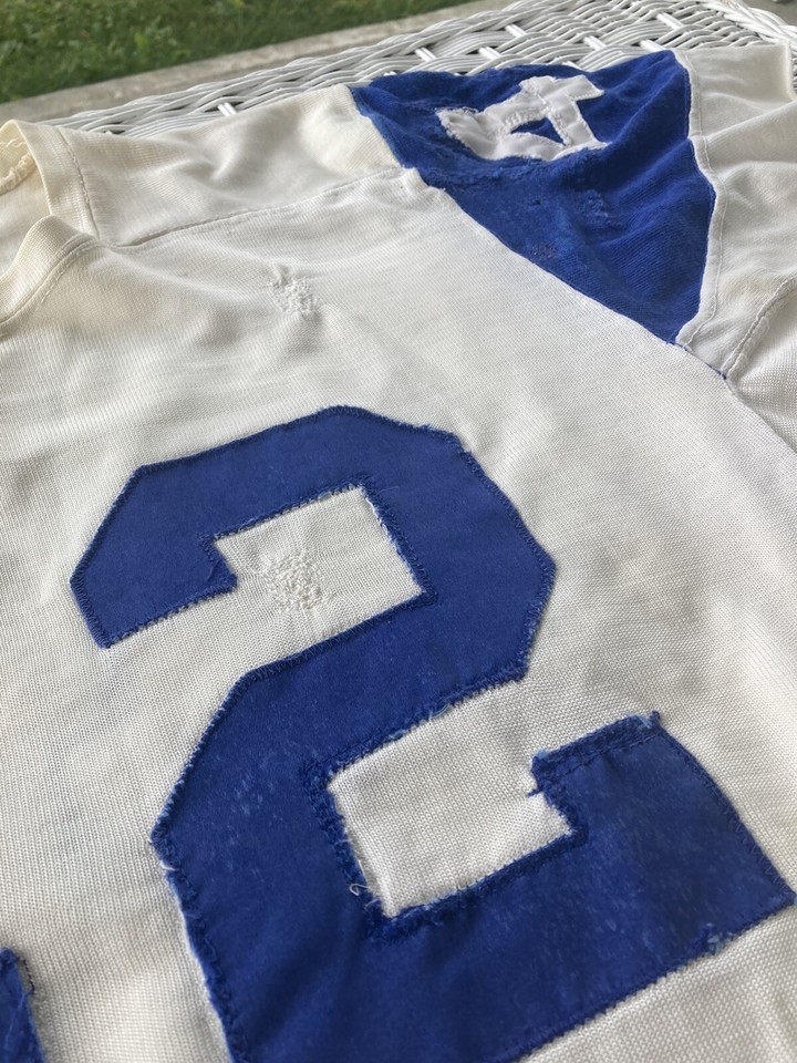Vintage Penn State Altoona Hollidaysburg Game Worn Used football Jersey