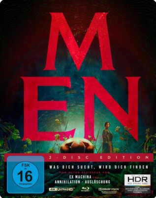 Men-  was dich sucht wird dich finden 4K UHD + Blu Ray limited Steelbook NEU OVP