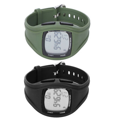 Multifunction Waterproof Intelligent Wrist Watch Sports Digital Step Counter 