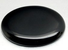 BLACK ONYX 14 x 10 MM OVAL CUT CABOCHON ALL NATURAL ELEGANT GEMSTONES LOT 1926