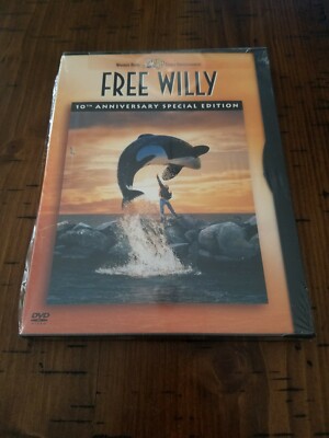 WB Family Ent.: Free Willy 10th Anniversary Special Ed. Region 1 Snap Case DVD
