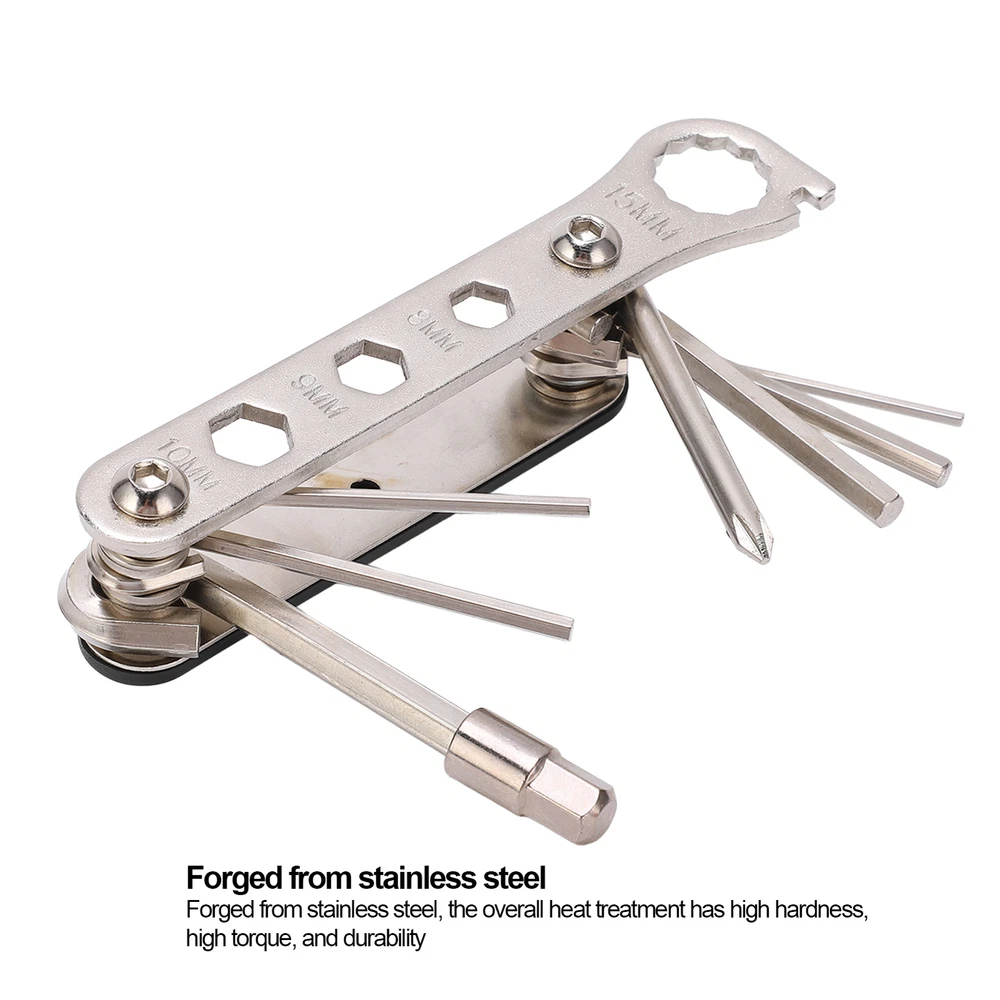Multi Tools Steel  Repair Wrench Tool Kit 12 In HM