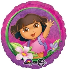 Anagram Dora The Explorer Party Supplies Birthday Mylar Foil Balloon Made in USA