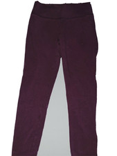 Member's Mark Women's Everyday Moto High Rise Ankle Legging Purple Sz S