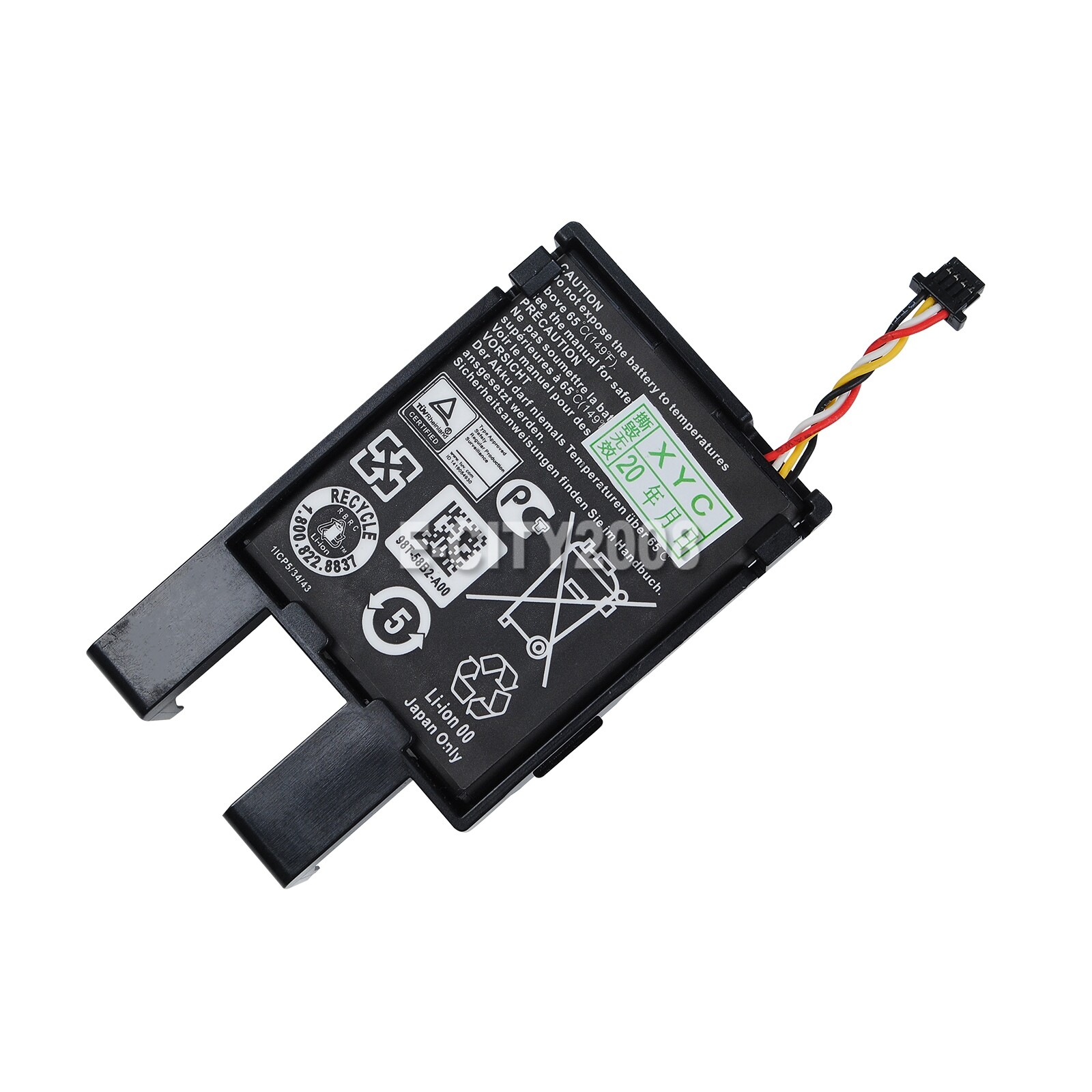 PERC H132V RAID BATTERY 3.7V FOR DELL POWEREDGE R730 R630 SERVER | eBay