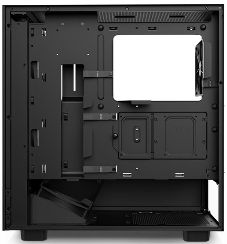 NZXT H5 Flow Tempered Glass Mesh Front Mid-Tower ATX Case - Black - Picture 7 of 7