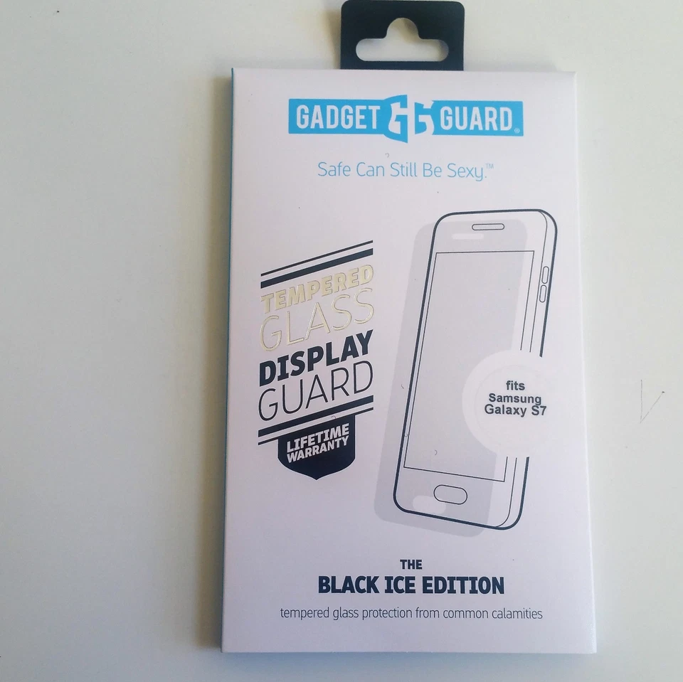 Gadget Guard Black Ice Edition Tempered Glass Screen Protector Samsung Galaxy S7 - Image 2 of 4