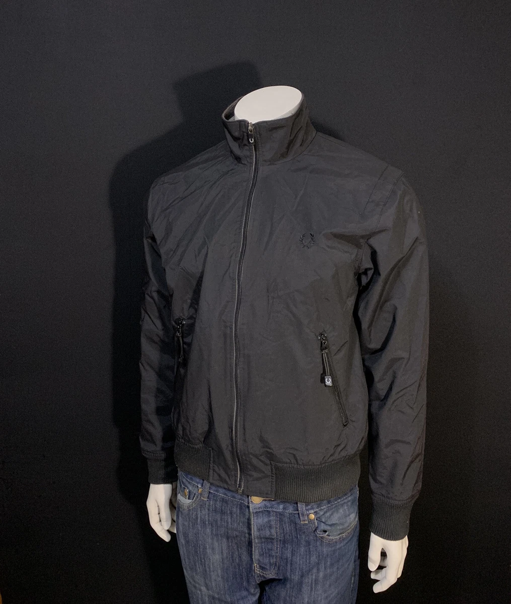 Fred perry stockport jacket black cheap