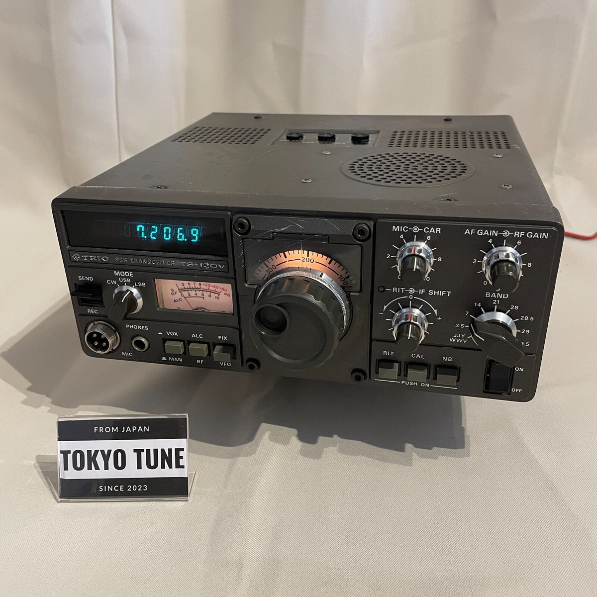 KENWOOD TRIO TS-120V HF Band CW/SSB 10W Transceiver Amateur KENWOOD TRIO TS-120V HF Band CW/SSB 10W Transceiver Amateur