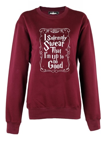 I Solemnly swear that i'm up to no good 