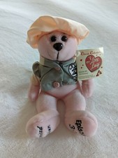 Collecticritters I Love Lucy Pink Beanie Bear Episode 39 Job Switching 000964