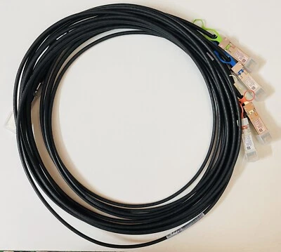 Câble optique actif Mellanox MFA7A50-C003 3m (10ft) 100G QSFP28 vers 4X25G SFP28