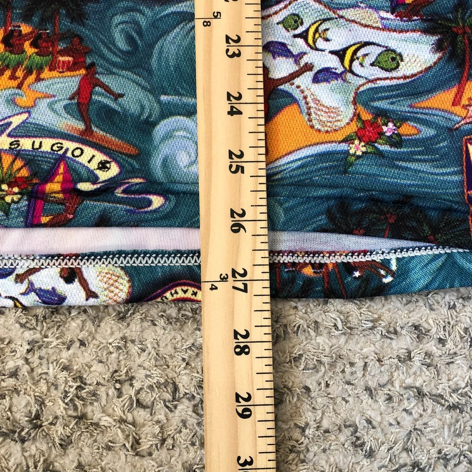 Camiseta deportiva de ciclismo Sugoi vintage años 90 talla L AOP estampado completo rara Foto 3 de 4