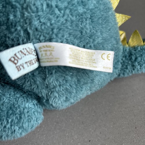 Bunnies By The Bay Dax the Dino Sitting Plush Stuffed Animal Teal Dinosaur Clean - Picture 9 of 10