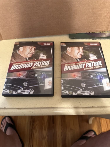 Highway Patrol: Complete Season 3 DVD 5-Disc Set Vol 1 and 2 - Picture 1 of 8