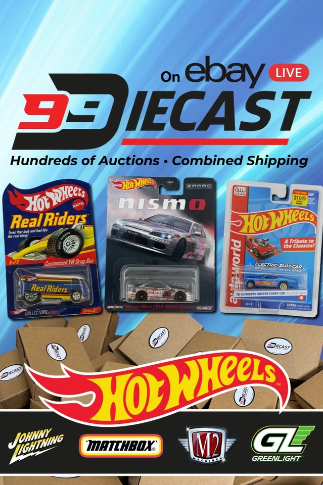 🌙 All Day Diecast: Show B - Hot Wheels, Johnny Lightning, Kaido ++ 09/05