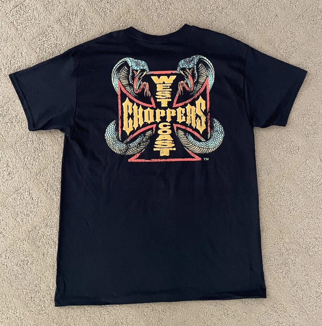 Size L West Coast Choppers Regular Size T-Shirts for Men for sale