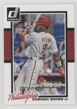 2014 Panini Donruss Press Proof Silver 11/199 Domonic Brown #153 1n1