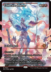 Collective Inferno (Showcase) #387 Foil Lorwyn Eclipsed