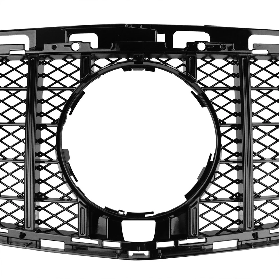 Front Grille Black Grill For 2014-2016 Mercedes-Benz E-Class W212 E300 E350 E400 Foto 4 de 4