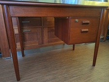50er Schreibtisch Borge Mogensen Soborg mobler denmark desk Teak midcentury