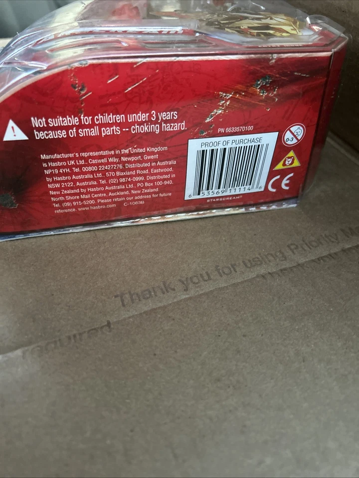 Hasbro 2006 Transformers Protoform Starscream Decepticon Deluxe Movie Preview - Image 3 of 3