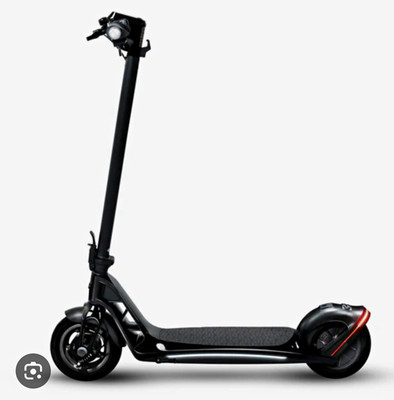 Bugatti 9.0 600W Folding Kick Electric Scooter Cruise Control Turn Signals Black