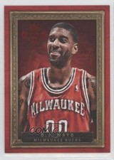 2013-14 Panini Court Kings Portraits Red Framed 7/25 OJ Mayo #6 2w5
